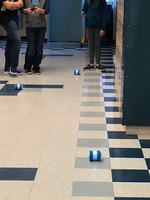 8th Graders Work with Ollies - Thank you PTO!