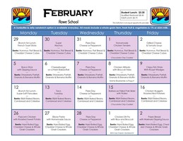 February Menu