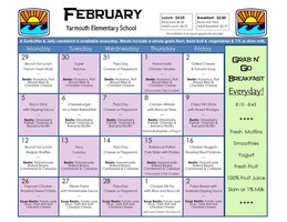 February Menu