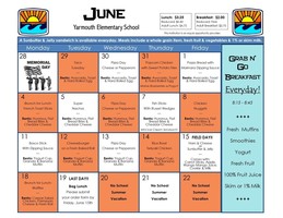 June Menu