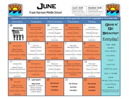 June Menu