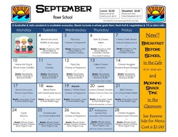 September Menu