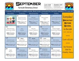 September Menu