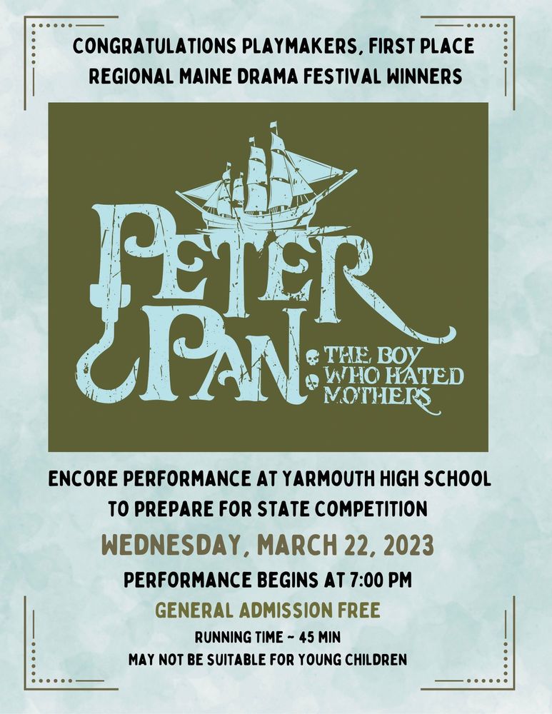 YHS Playmakers - One Act public performance