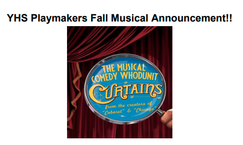 YHS Playmakers Fall Musical
