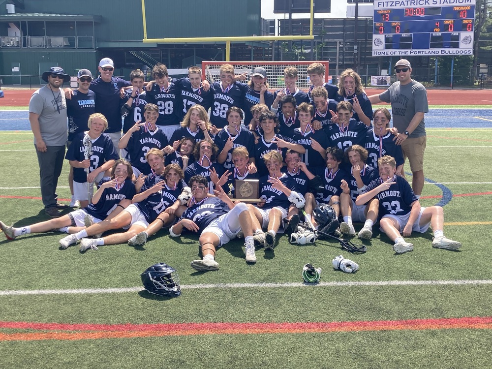 Boys' Lacrosse Team State Champs 2021