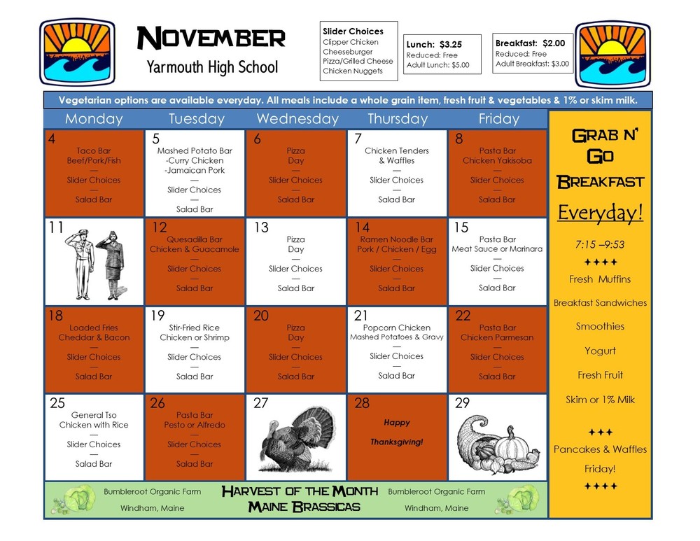 November Menu
