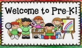 Welcome to PreK sign