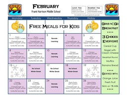 February Menu