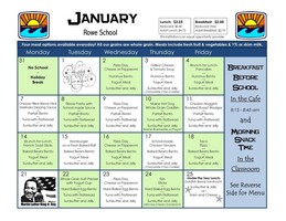 January Menu