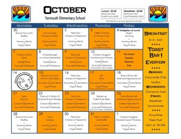 October Menu