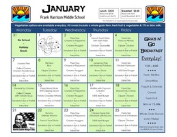 January Menu
