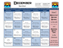 December Menu