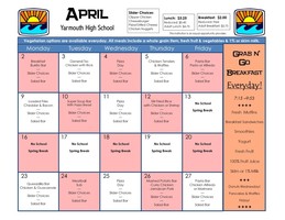 April Menu