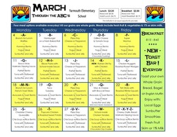 March Menu
