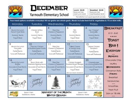 December Menu