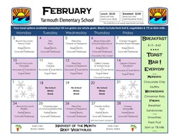 February Menu