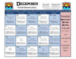 December Menu