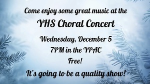 YHS Winter Concerts - Dec. 4th & 5th