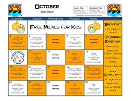 October Menu