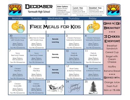 December Menu
