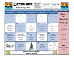 December Menu