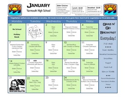 January Menu