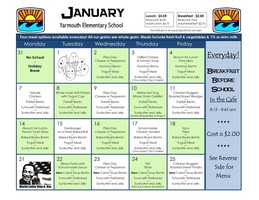 January Menu