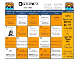 October Menu
