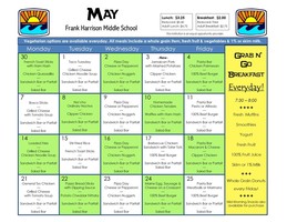 May Menu