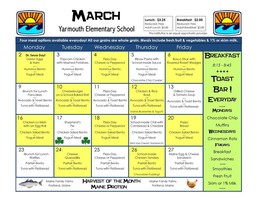 March Menu