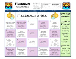 February Menu