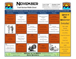 November Menu