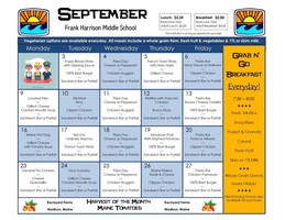 September Menu
