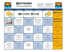 September Menu