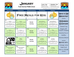 January Menu