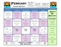 February Menu