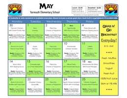 May Menu