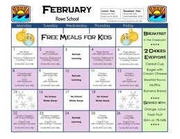 February Menu