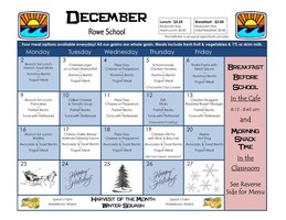 December Menu