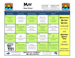 May Menu