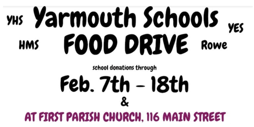 Yarmouth Schools Food Drive