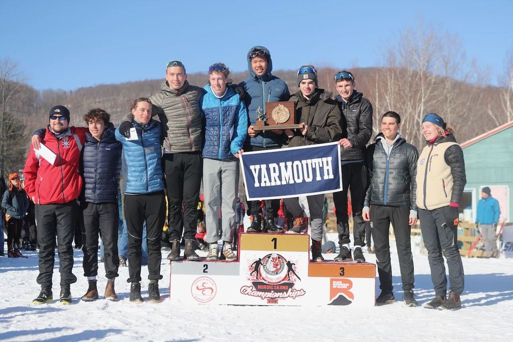 boys nordic on winners podium