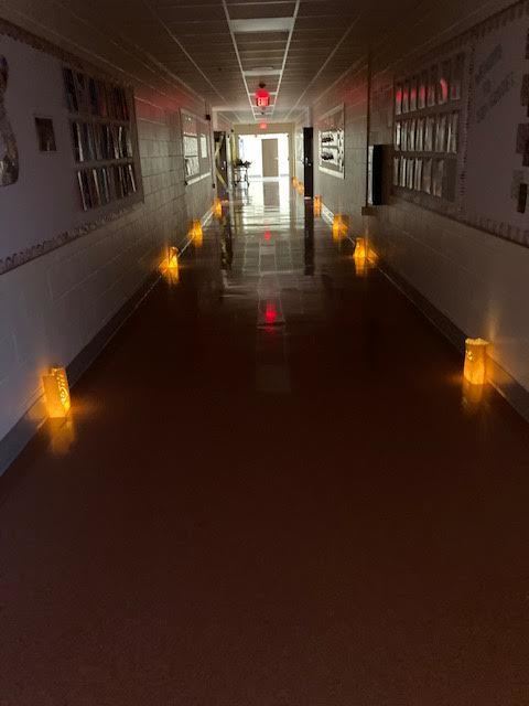 The 3rd grade hallway