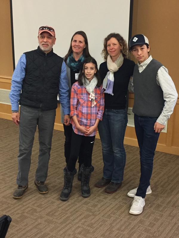 Sailor with her family and Sarah M.